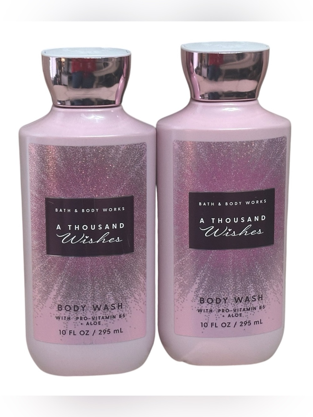 2 Bath & Body Works A Thousand Wishes body washes 10 oz